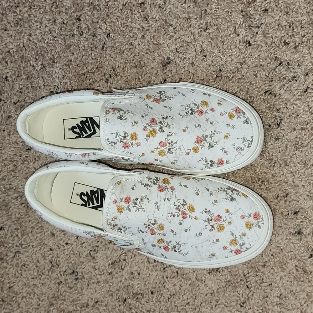 Vans Classic slip on floral print